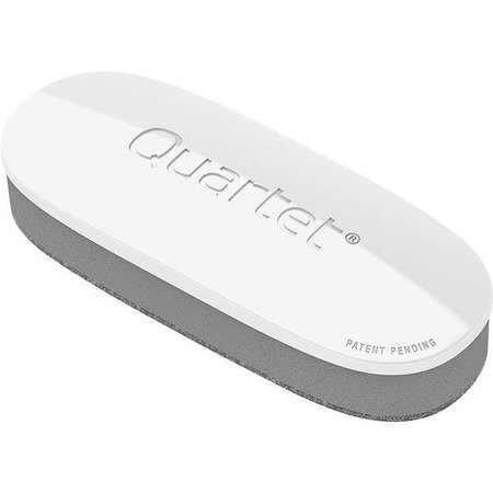 ACCO ACCO Brands QRTDFEB4 Quartet Max Clean Standard Dry-erase Board Eraser; White & Silver QRTDFEB4